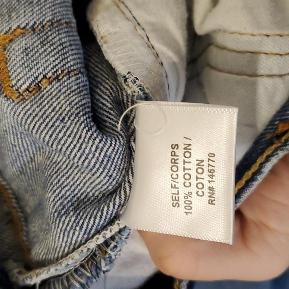 Rare Re/Done Levis 90" Y2K Womens USA Relaxed Straight legs high riseJeans sz 29 - Picture 6 of 16